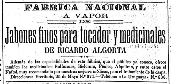 fabrica jabones algorta publicidad