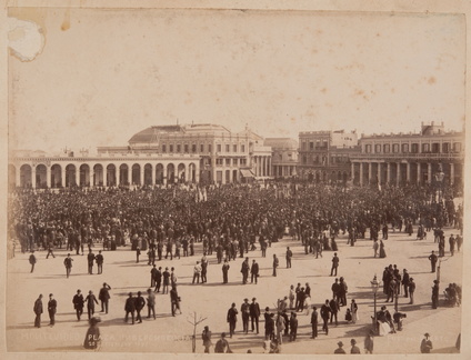 Plaza Independencia 20 set 1891