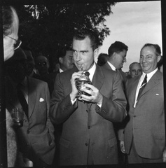 Visita Richard Nixon. Año 1958.
