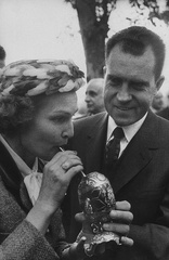 Visita Richard Nixon. Año 1958.