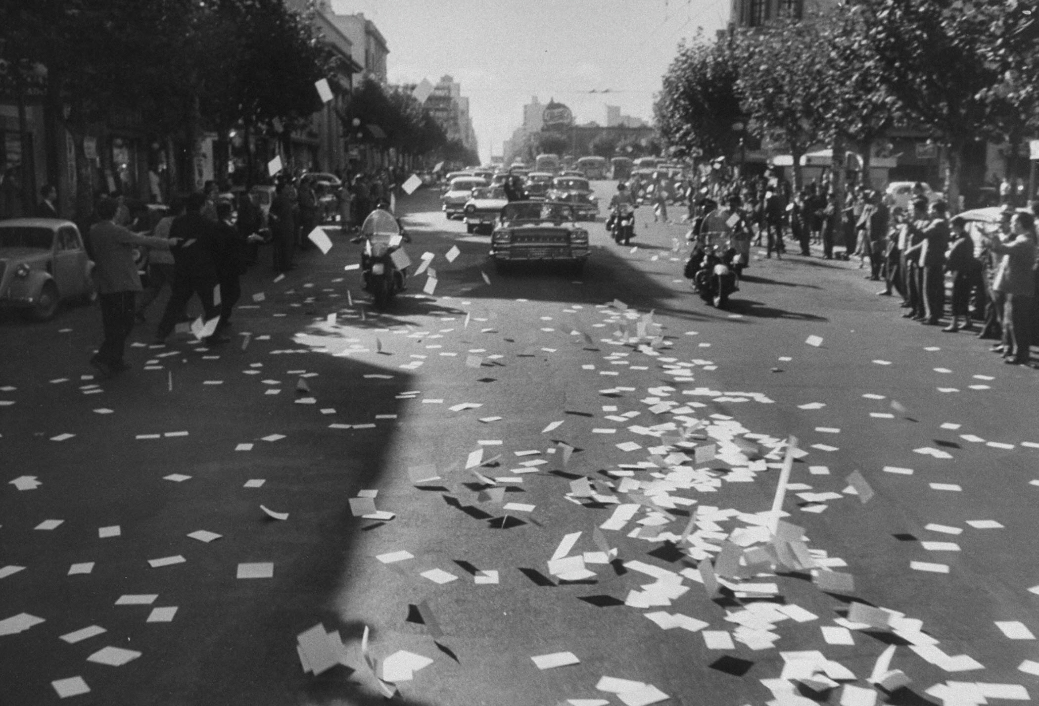 Visita Richard Nixon. Año 1958. Visita Richard Nixon. Año 1958.