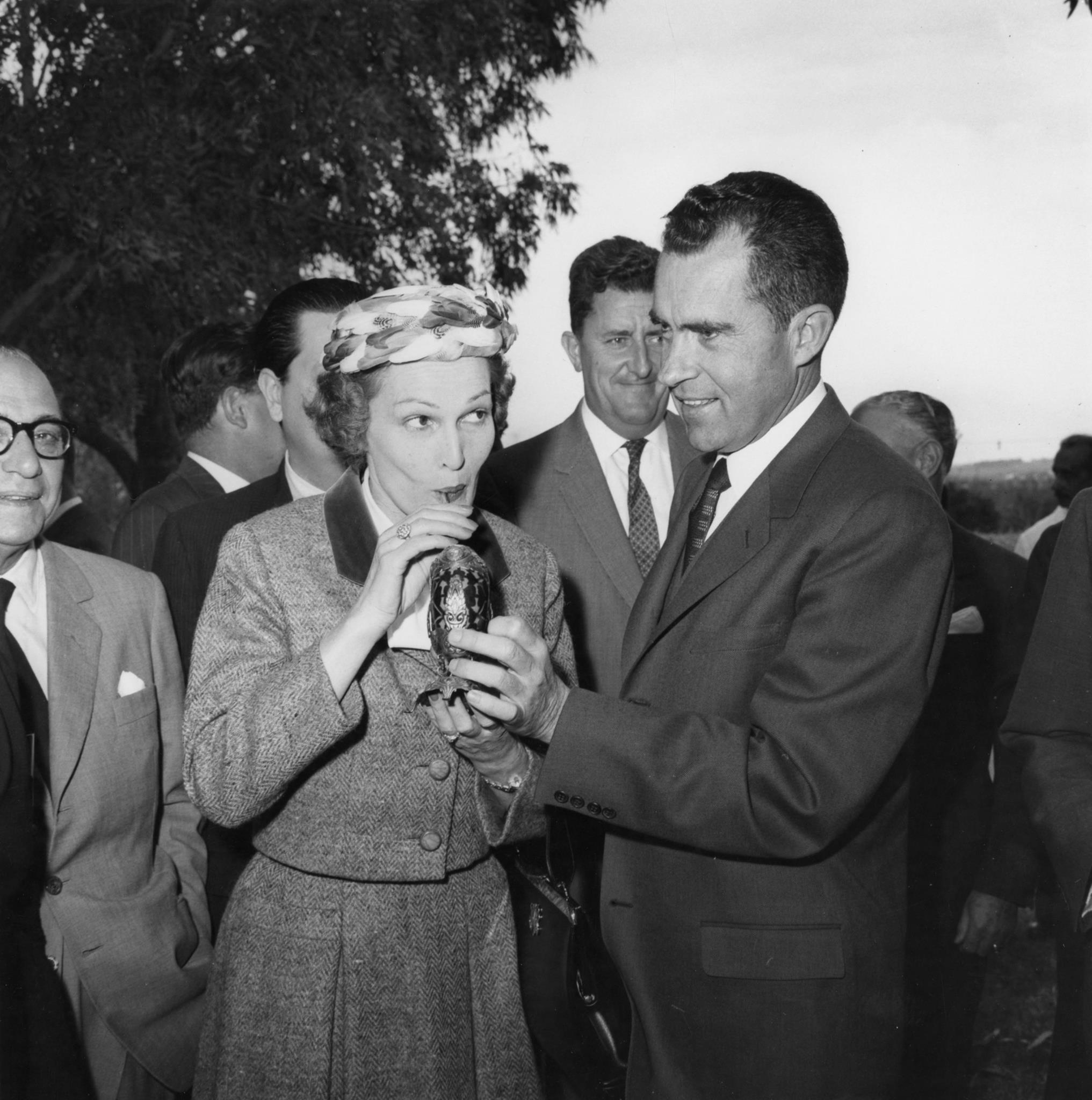 Visita Richard Nixon. Año 1958. Visita Richard Nixon. Año 1958.